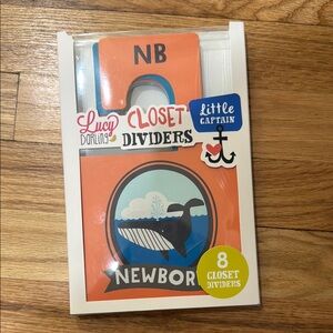 Darling Orange Closet Dividers Retro Design